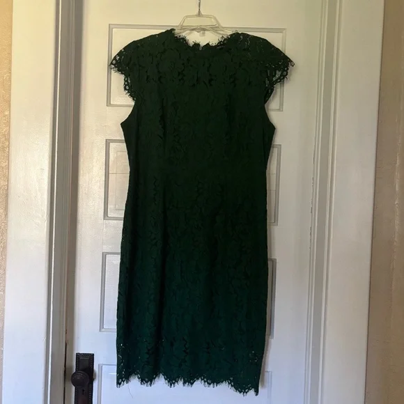 Merokeety Green Lace Dress - Picture 5 of 8